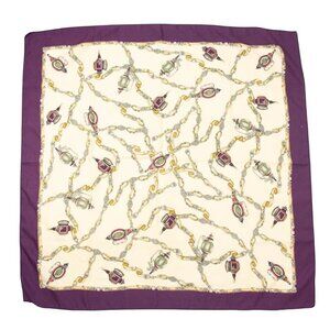 Vintage Lantern Lamp Scarf Accessories Made in Italy